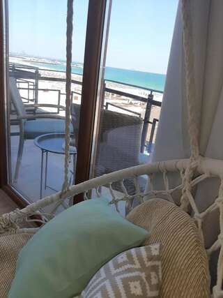 Отель Vila Adriano Эфорие-Норд Двухместный номер Делюкс с 1 кроватью и балконом, вид на море-12